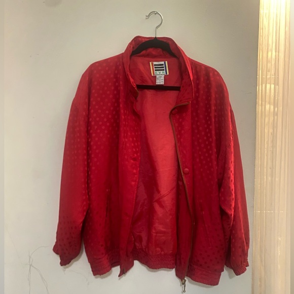 Red Bomber jacket - Picture 5 of 5